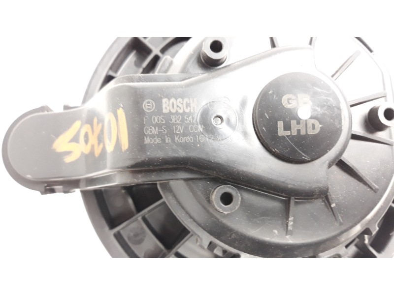 Recambio de ventilador calefaccion para hyundai i20 1.2 16v cat referencia OEM IAM 97126C8000 F00S3B2542 