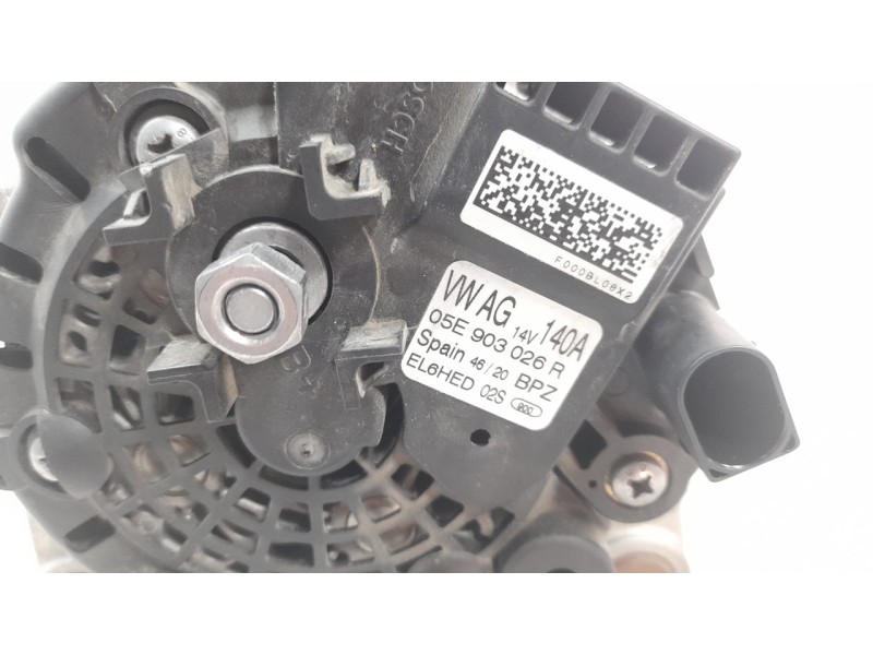 Recambio de alternador para volkswagen t-cross 1.0 tsi referencia OEM IAM 05E903026R ALF280A01BS 