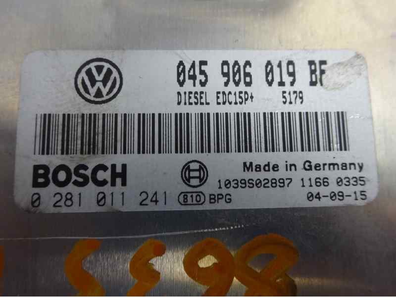 Recambio de centralita motor uce para volkswagen polo (9n1) match referencia OEM IAM 045906019BF 0281011241 1039S02897