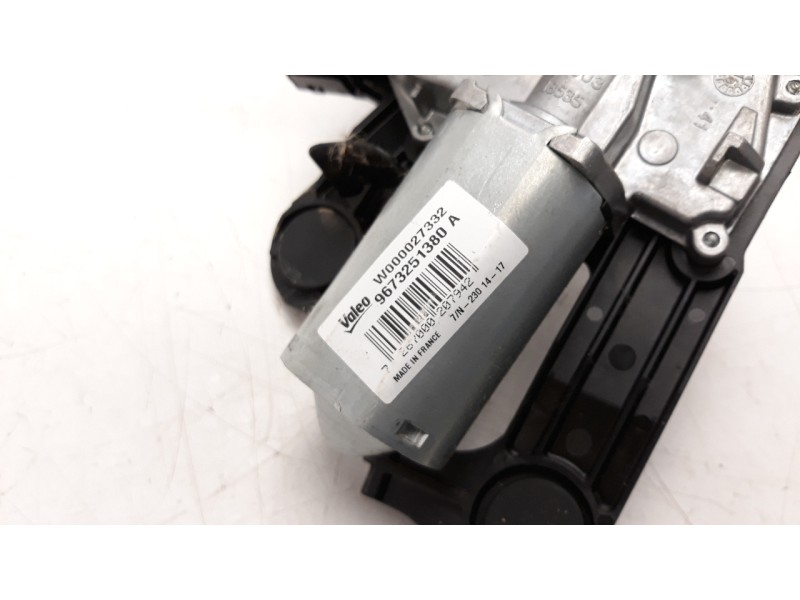 Recambio de motor limpia trasero para peugeot 208 1.2 12v e-vti referencia OEM IAM 9673251380A W000027332 