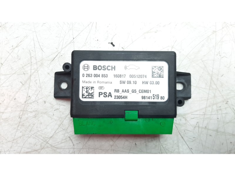 Recambio de modulo electronico para peugeot 208 1.6 blue-hdi fap referencia OEM IAM 981415980 0263004583 