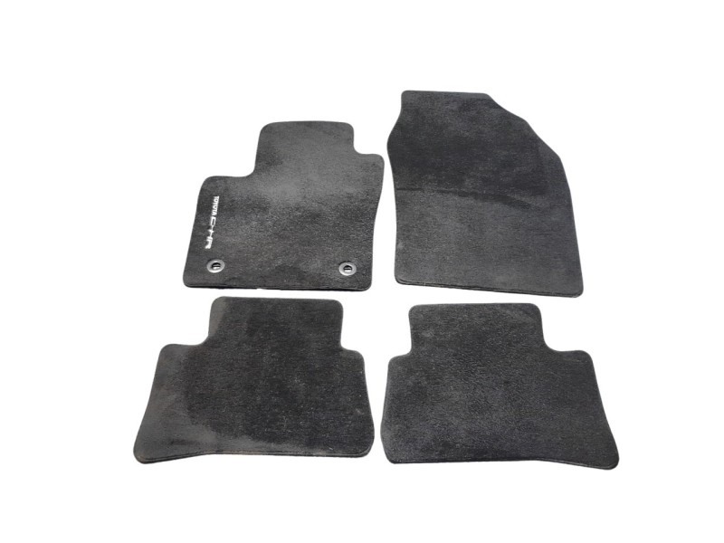 Recambio de juego alfombrillas para toyota c-hr hybrid active referencia OEM IAM 58500YYJ20C1  