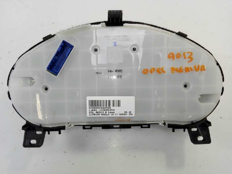 Recambio de cuadro instrumentos para opel meriva b cosmo referencia OEM IAM 13346196  