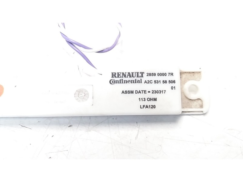 Recambio de antena para renault megane iv berlina 5p 1.5 blue dci diesel fap referencia OEM IAM 285900007R  