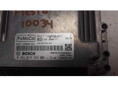Recambio de centralita motor uce para ford fiesta (cb1) 1.4 tdci cat referencia OEM IAM BV2112A650ACC 0281018993  2