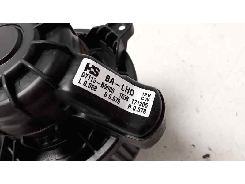Recambio de ventilador calefaccion para hyundai i10 1.2 cat referencia OEM IAM 97113B9000  