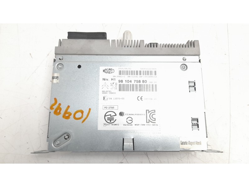 Recambio de sistema navegacion gps para peugeot 508 sw 1.6 e-hdi fap referencia OEM IAM 9810475880  