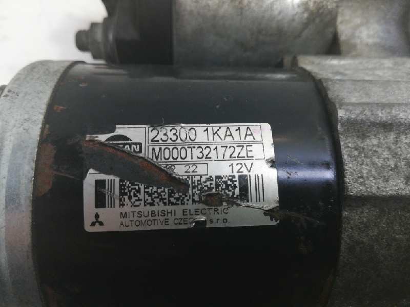 Recambio de motor arranque para nissan qashqai (j10) acenta referencia OEM IAM 233001KA1A M12038 M000T32172ZE