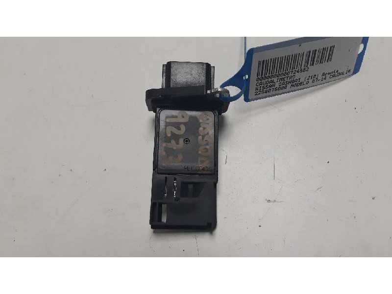 Recambio de caudalimetro para nissan qashqai (j10) acenta referencia OEM IAM 226807S000 AFH70M38 