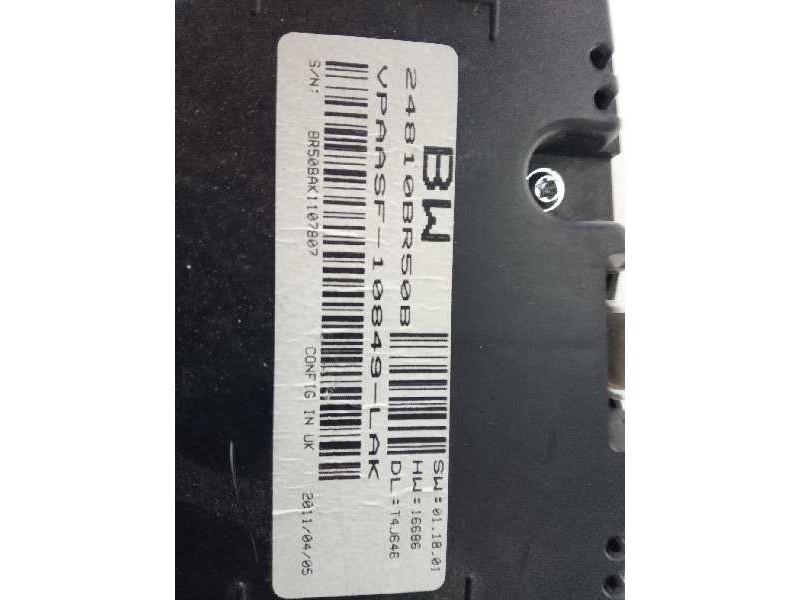 Recambio de cuadro instrumentos para nissan qashqai (j10) acenta referencia OEM IAM 24810BR50B  