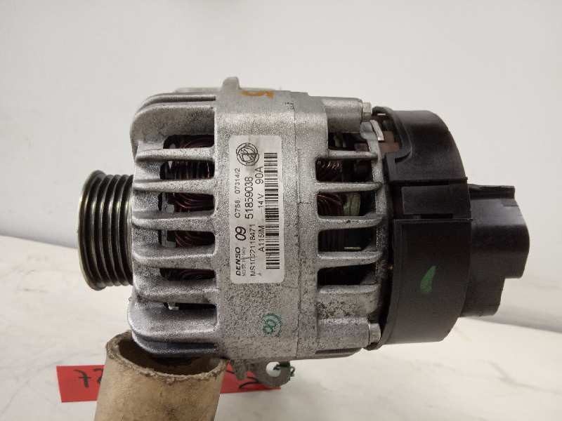Recambio de alternador para fiat nuova 500 (150) color therapy referencia OEM IAM 51859038 ALF101103 A12125