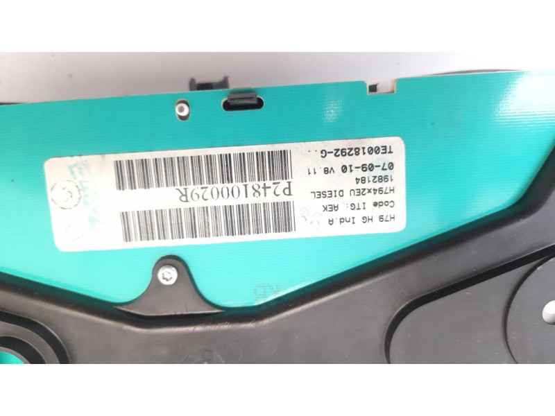 Recambio de cuadro instrumentos para dacia duster 1.5 dci diesel fap cat referencia OEM IAM 248100029R  
