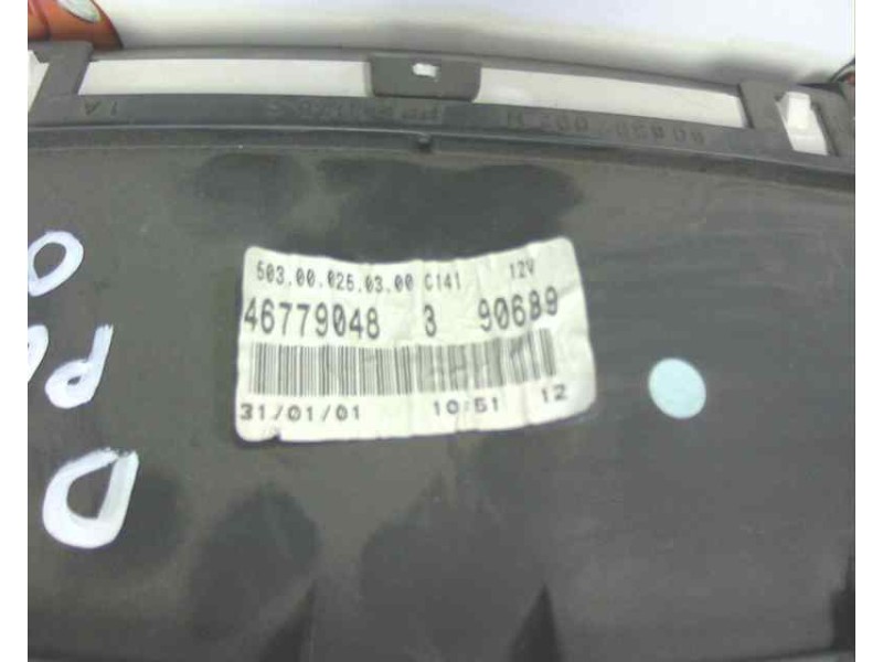 Recambio de cuadro instrumentos para fiat punto berlina (188) 1.2 cat referencia OEM IAM 46779048  6550
