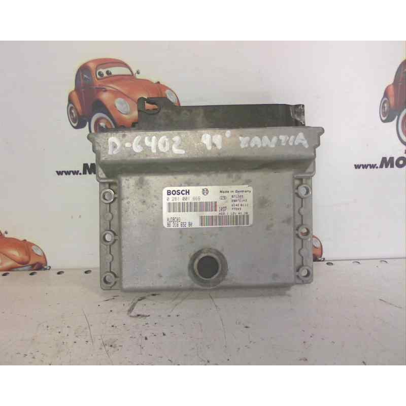 Recambio de centralita motor uce para citroen xantia berlina 1.9 turbodiesel referencia OEM IAM 9631665280 0281001669 6402
