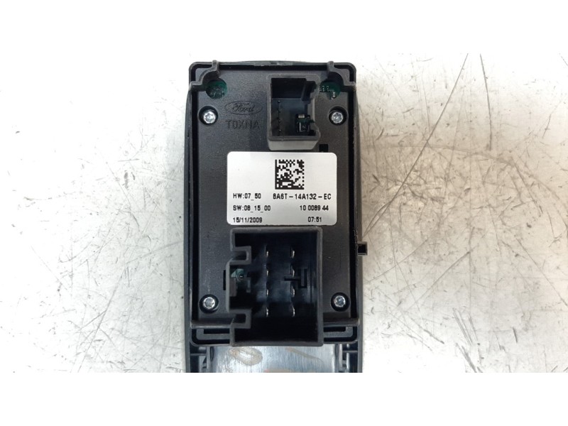 Recambio de mando elevalunas delantero izquierdo para ford fiesta (cb1) ghia referencia OEM IAM 8A6T14A132EC  