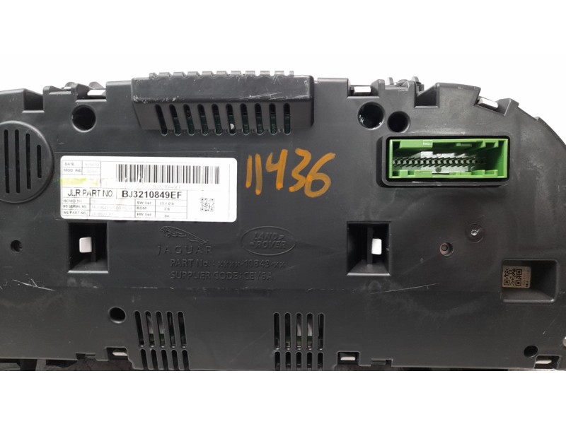 Recambio de cuadro instrumentos para land rover evoque referencia OEM IAM BJ3210849EF  