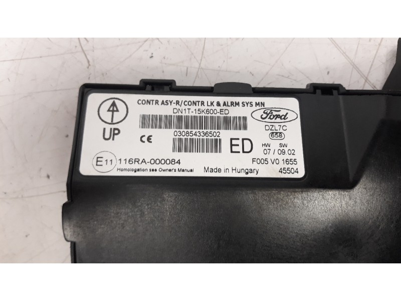 Recambio de modulo electronico para ford fiesta (ccn) trend referencia OEM IAM DN1T15K600ED  