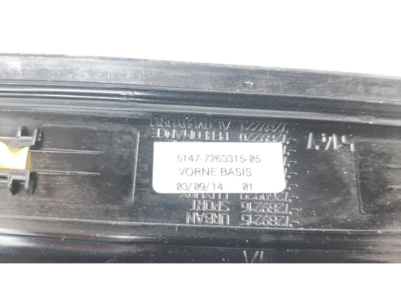 Recambio de moldura para bmw serie 3 lim. (f30) 2.0 turbodiesel referencia OEM IAM 5147726331505  