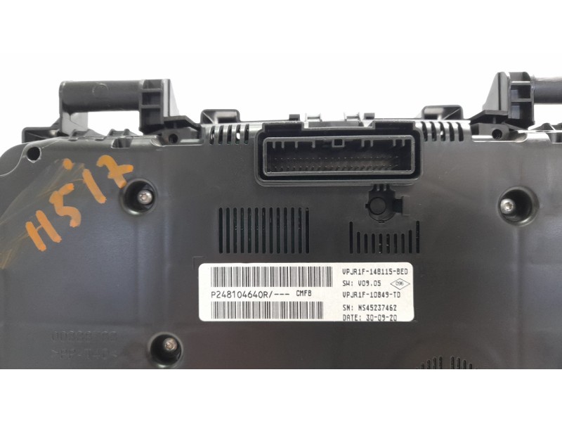 Recambio de cuadro instrumentos para renault captur ii 1.3 tce referencia OEM IAM 248104640R  