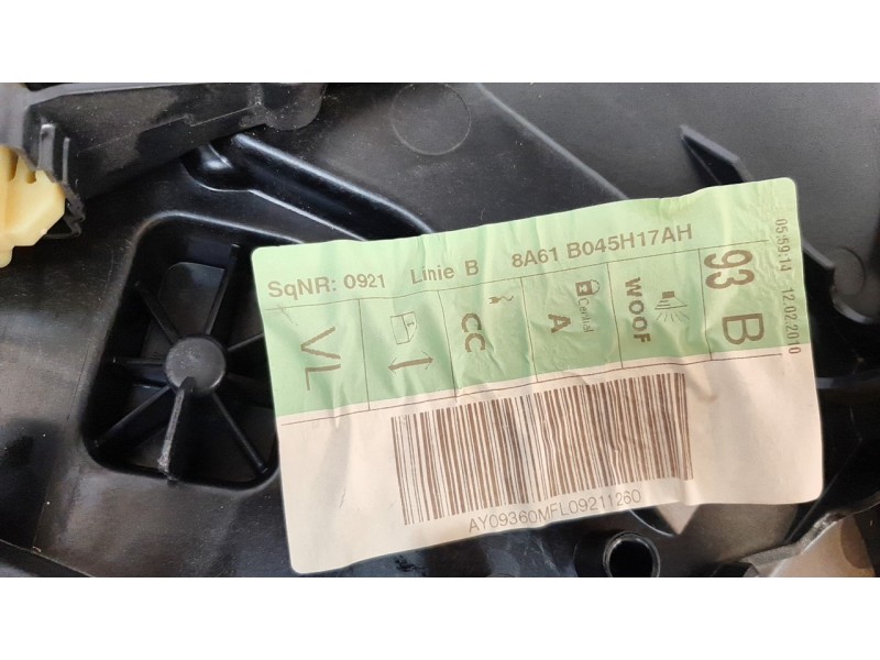 Recambio de elevalunas delantero izquierdo para ford fiesta (cb1) ghia referencia OEM IAM 8A61B045H17AH  