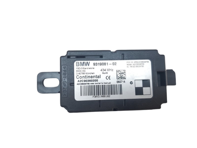 Recambio de modulo electronico para bmw serie 3 lim. (f30) 2.0 turbodiesel referencia OEM IAM 931908102  