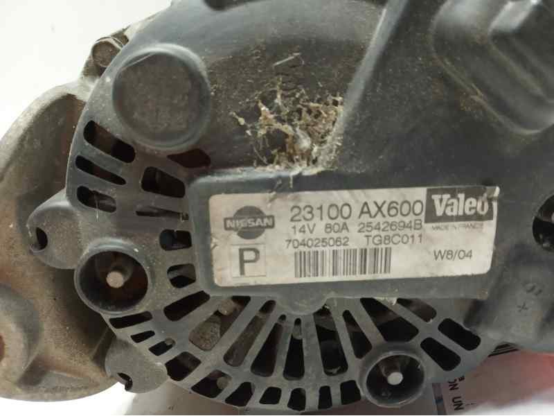 Recambio de alternador para nissan micra (k12e) acenta referencia OEM IAM 23100AX600 ALF401251 A14167