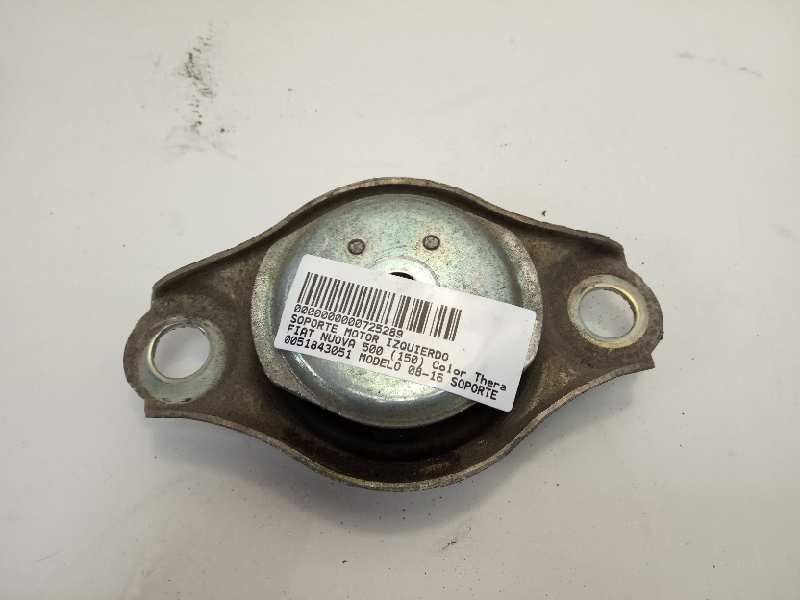 Recambio de soporte motor izquierdo para fiat nuova 500 (150) color therapy referencia OEM IAM 0051843051  