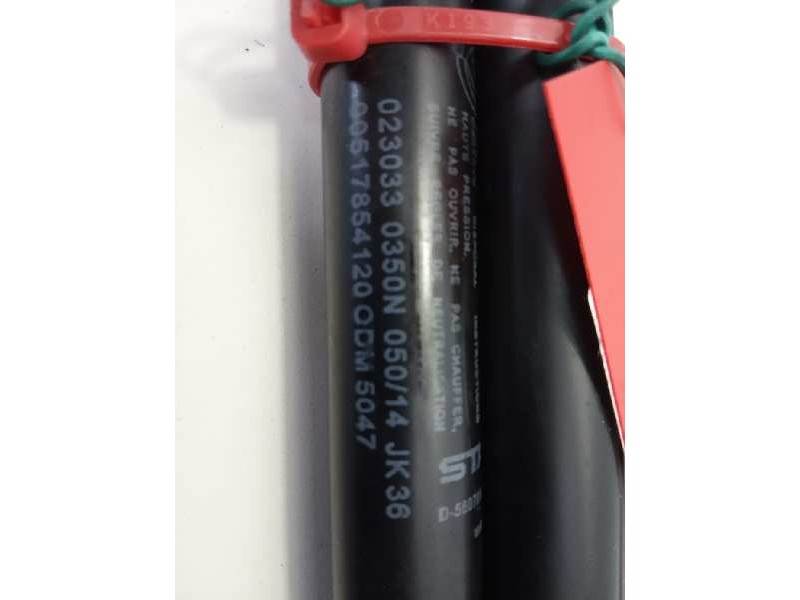 Recambio de amortiguadores maletero / porton para fiat nuova 500 (150) color therapy referencia OEM IAM 0051785412  