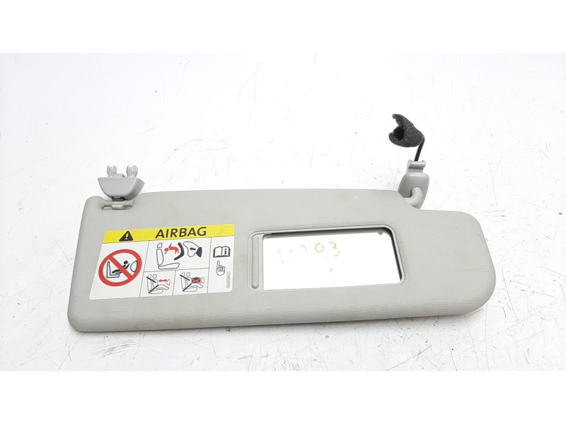 Recambio de parasol derecho para volkswagen polo (6c1) 1.4 tdi referencia OEM IAM 6R0857552AL  