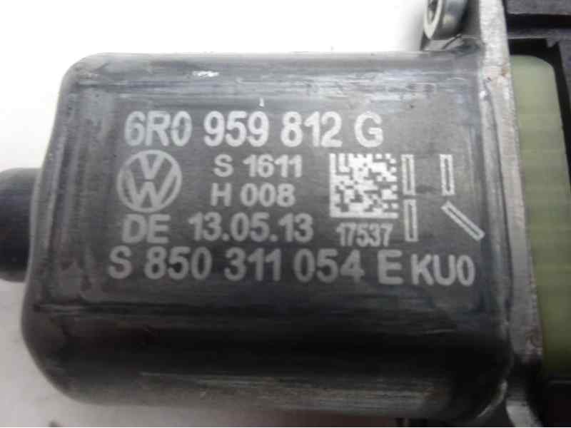 Recambio de motor elevalunas trasero derecho para volkswagen polo (6r1) advance referencia OEM IAM 6R0959812G S850311054E 