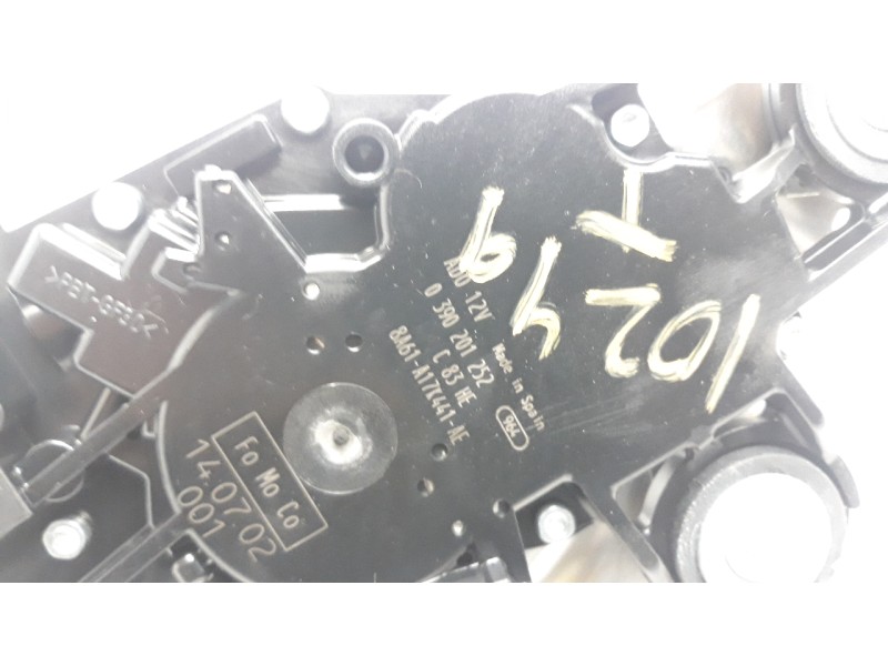 Recambio de motor limpia trasero para ford fiesta (ccn) trend referencia OEM IAM 8A61A17K441AE 0390201252 