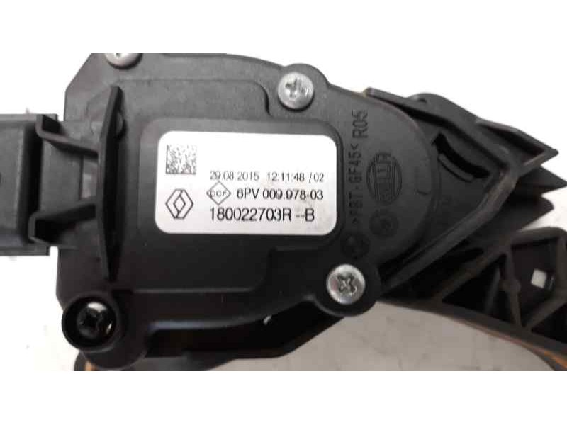 Recambio de potenciometro pedal para dacia sandero 1.5 dci diesel fap cat referencia OEM IAM 180022703R 6PV009978 