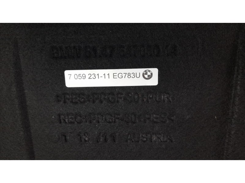 Recambio de bandeja trasera para bmw serie 1 berlina (e81/e87) 2.0 16v diesel cat referencia OEM IAM 705923111 EG783U 