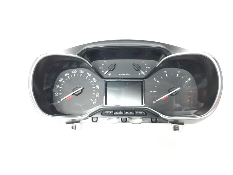 Recambio de cuadro instrumentos para citroen c3 1.5 blue-hdi fap referencia OEM IAM 9837553280  