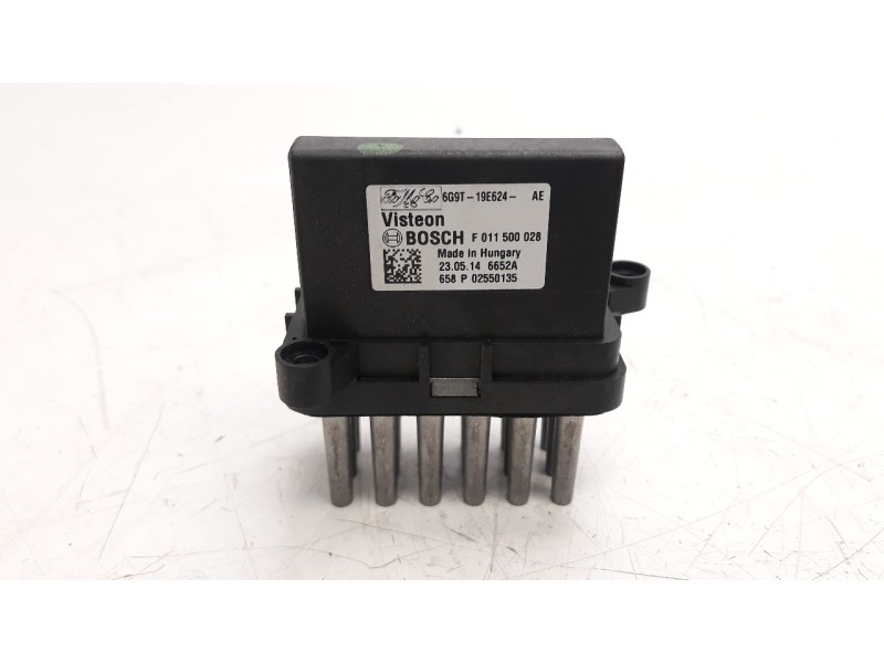 Recambio de resistencia calefaccion para ford fiesta (ccn) trend referencia OEM IAM 6G9T19E624AE  
