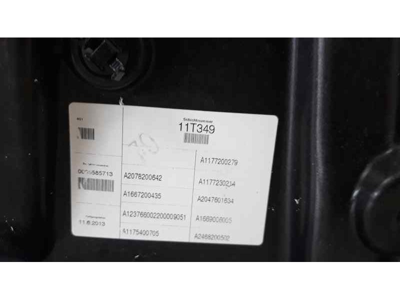 Recambio de elevalunas delantero derecho para mercedes-benz clase cla (w117) cla 220 cdi (117.303) referencia OEM IAM 2047601634