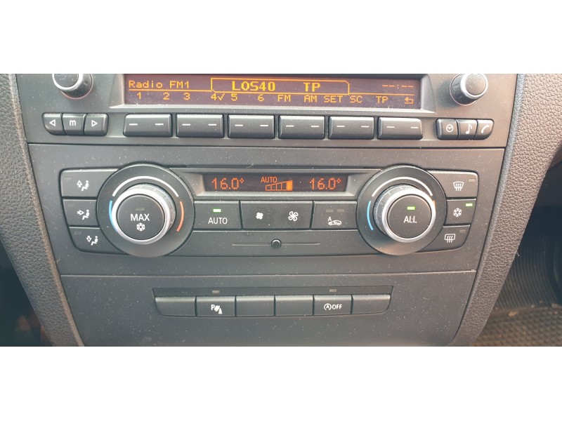 Recambio de mando climatizador para bmw serie 1 berlina (e81/e87) 2.0 16v diesel cat referencia OEM IAM 64119250394  