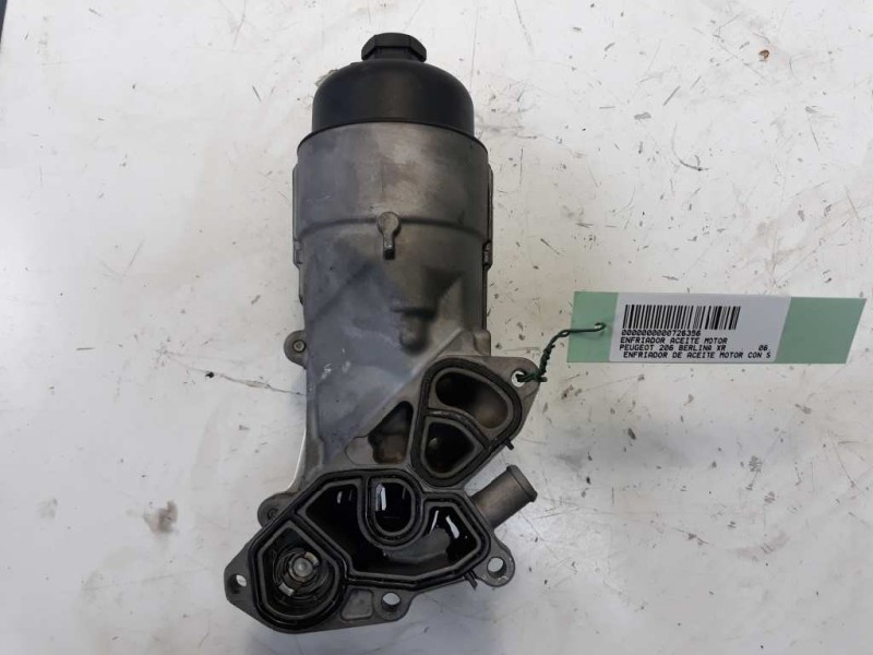 Recambio de enfriador aceite motor para peugeot 206 berlina xr referencia OEM IAM 1103S7  