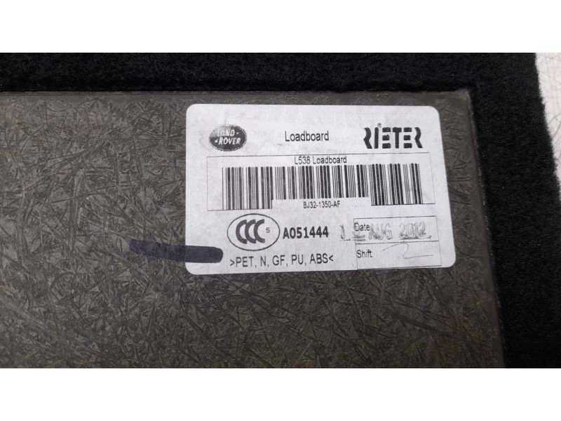 Recambio de bandeja trasera para land rover evoque referencia OEM IAM BJ321350AF  
