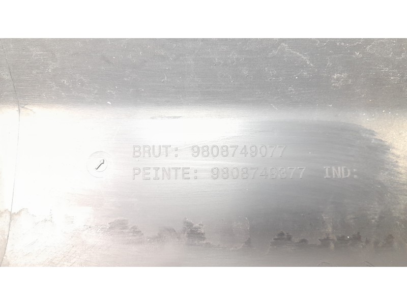 Recambio de moldura para citroen jumpy fugón control m referencia OEM IAM 9808749077  