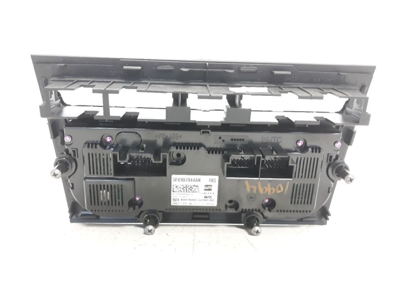 Recambio de mando climatizador para seat leon (5f1) 1.6 tdi referencia OEM IAM 5F0907044AKYMS  