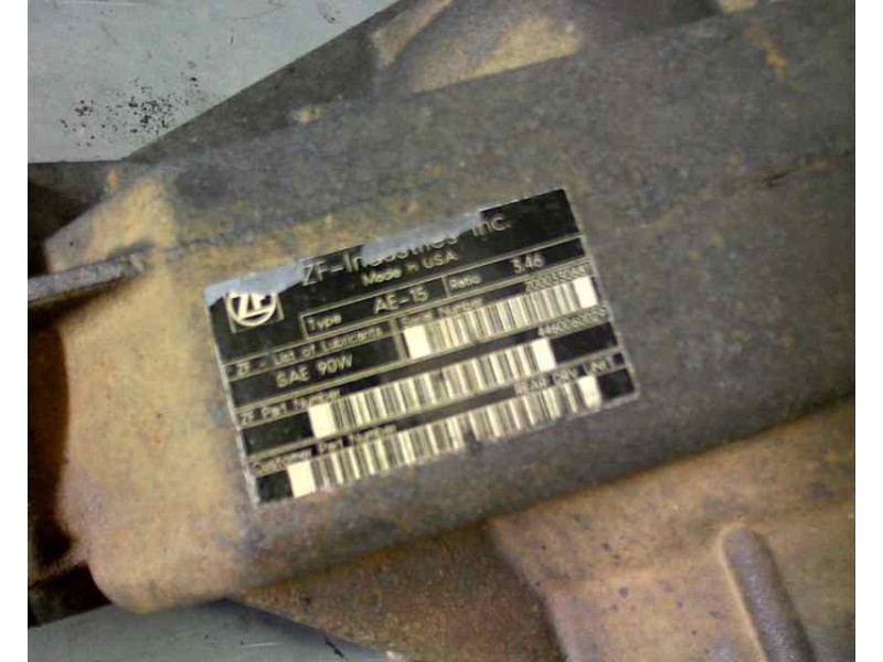 Recambio de diferencial trasero para mercedes-benz clase m (w163) 2.7 cdi 20v cat referencia OEM IAM 4460060029  6658
