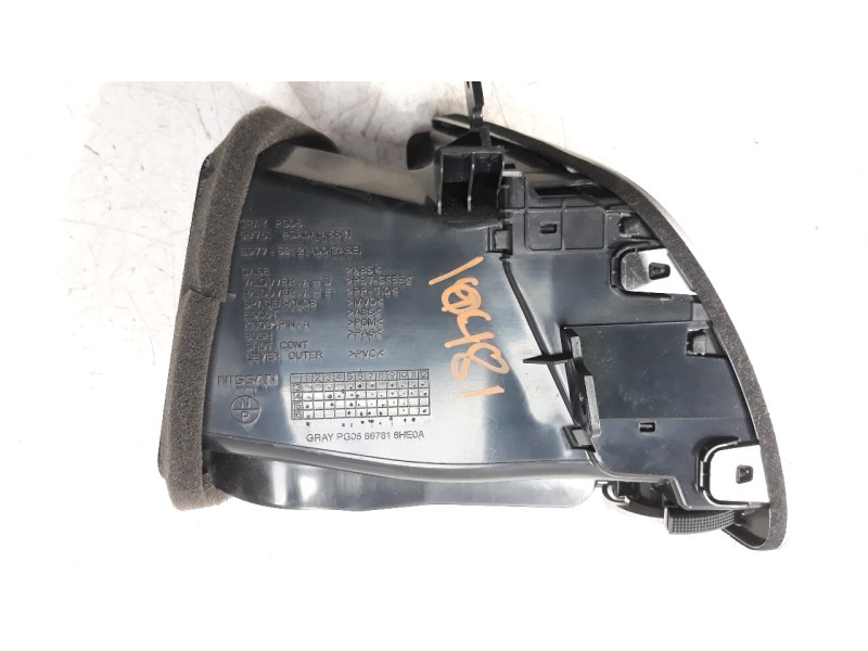 Recambio de rejilla aireadora para infiniti q50 3.5 v6 cat (híbrido) referencia OEM IAM 687614GA0A  