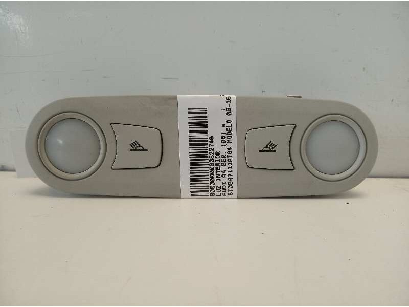 Recambio de luz interior para audi a4 ber. (b8) e referencia OEM IAM 8T0947111AT64  