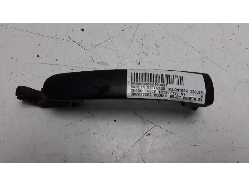 Recambio de maneta exterior delantera izquierda para skoda fabia (6y2/6y3) rs referencia OEM IAM 3B0837207C  