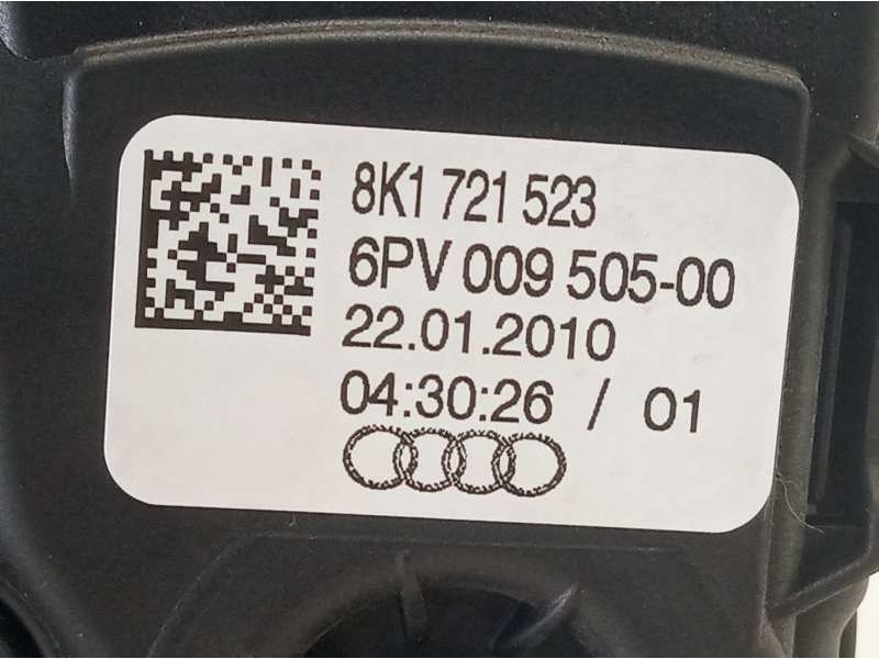 Recambio de potenciometro pedal para audi a4 ber. (b8) e referencia OEM IAM 8K1721523 6PV00950500 