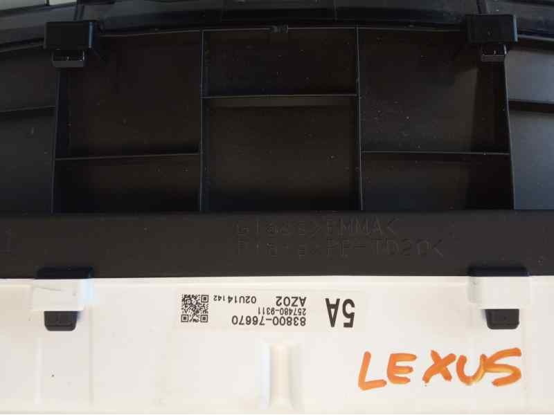 Recambio de cuadro instrumentos para toyota lexus ct 200h referencia OEM IAM   