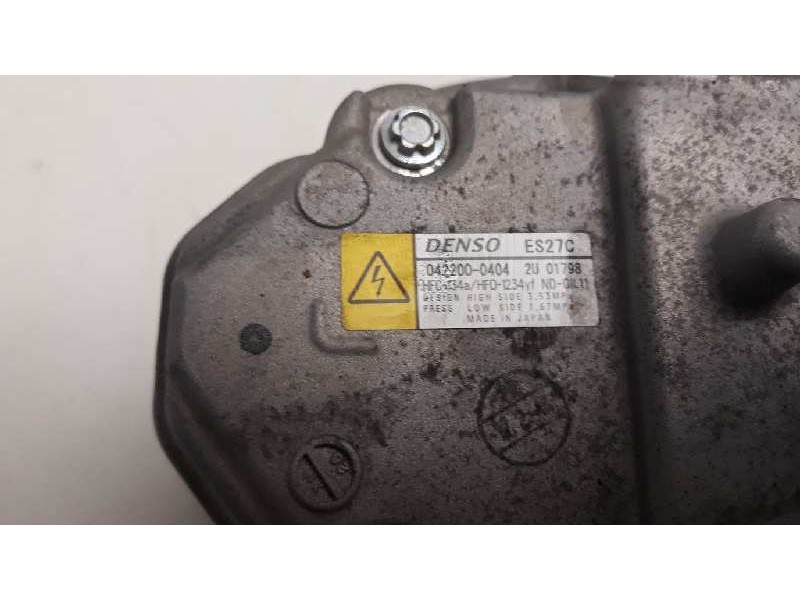 Recambio de compresor aire acondicionado para toyota lexus ct 200h referencia OEM IAM 0422000404  