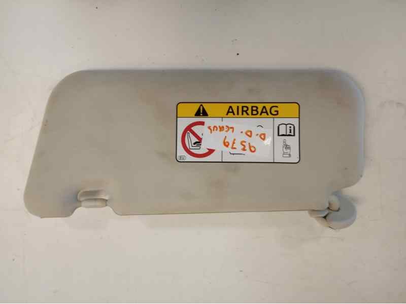 Recambio de parasol derecho para toyota lexus ct 200h referencia OEM IAM   