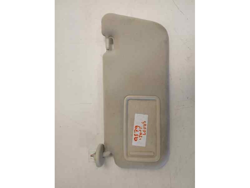 Recambio de parasol izquierdo para toyota lexus ct 200h referencia OEM IAM   